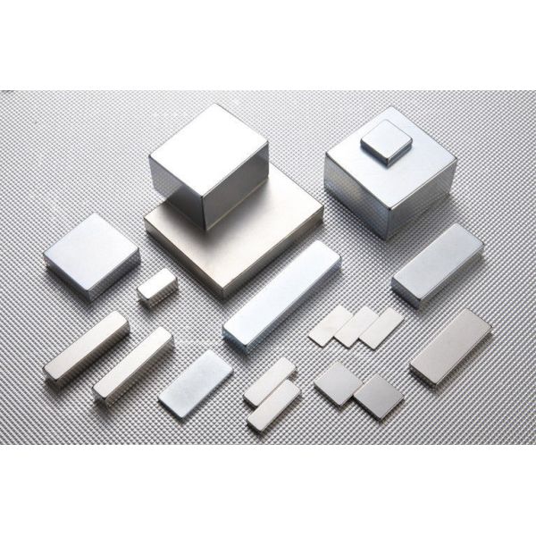 Kellin Neodymium Magnet Block Neo Cube Magnet Nickel Plated Square