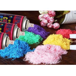 Colorful Non Flammable EN71 Party String Spray