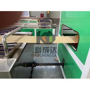 Automatic Buckle Plate Plastic Profile Extruder Machine UPVC PVC Profile