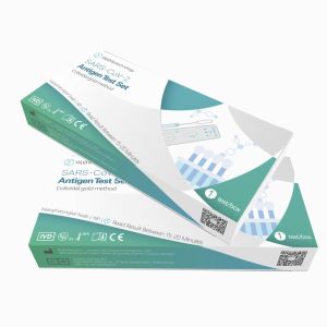 CE SARS-CoV-2 Antigen Swab Test Kit Nasopharyngeal Swab 1 Piece
