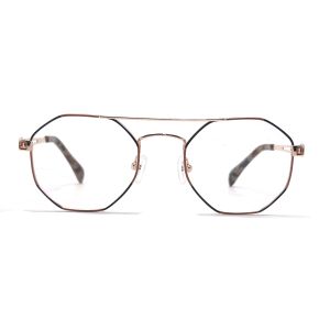 MD136 Stainless Steel Metallic Optical Frames with High Durability