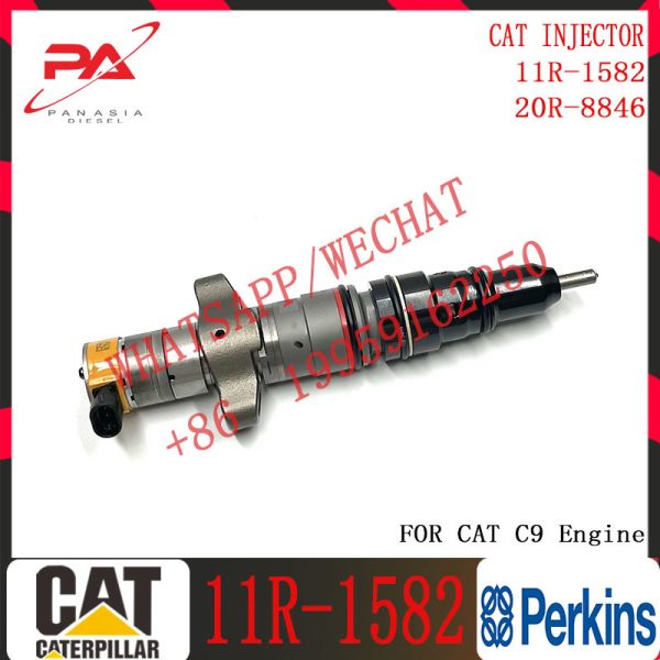 fuel common rail injector 242-0857 11R-1582 328-2576 258-8745 265-8106 267-3361 387-9435 53L-8062 For C-A-T C9