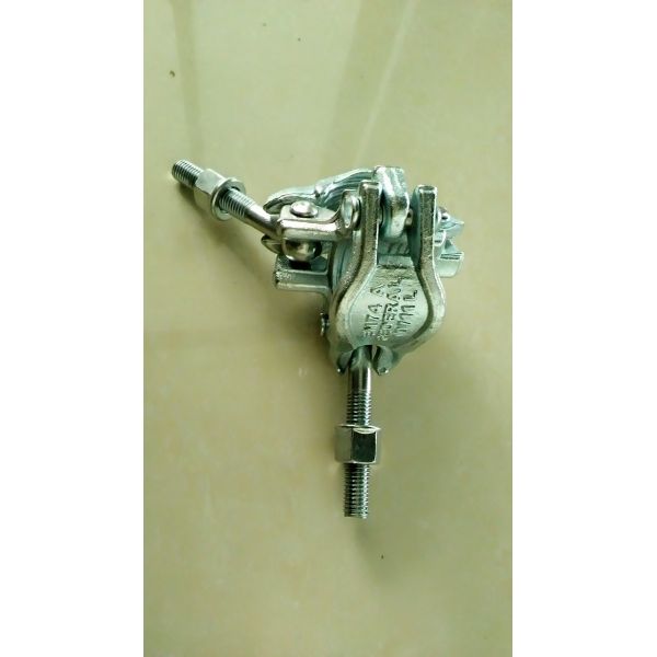 Double Scaffolding Fitting Forged Coupler American Type , Eye Bolt 110mm Ribs