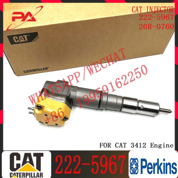 common rail injector 222-5967 232-1175 171-9704 196-1401 222-5966 173-9268 for C-A-T 3412 engine