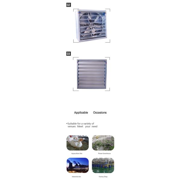 Metal Poultry Ventilation System