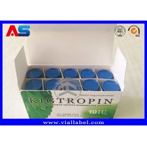 Custom Medication Pill Box / Pharmaceutical Packaging Box Hcg With Plastic Tray