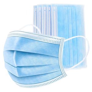 Single Use Disposable Face Mask Eco Friendly Anti Dust Face Mask With Elastic