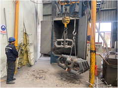 Reduction Cell Steel Stubs Casting For Aluminum Smelter Plant