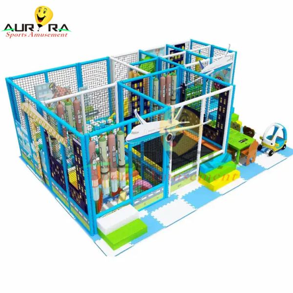 Baby Indoor Frame Soft Playground Equipment Set Ball Pool For Kids Play Area