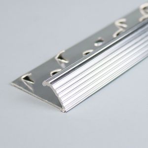 Silver Aluminum Metal Carpet Edging Trim 36.8x0.85mm