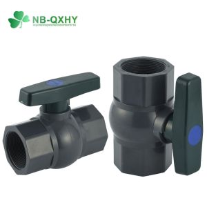 Flexible PVC Plastic Octagonal Ball Valve for Water Supply Customizable and