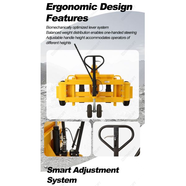 RP1000A / RP1250A All Terrain Manual Hydraulic Pallet Truck