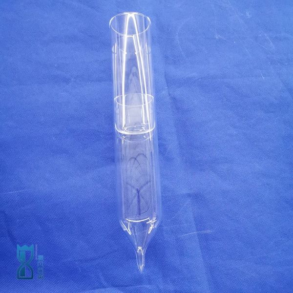Quality SiO2 Laboratory Clear Silica Quartz Test Tubes End Sealing for sale