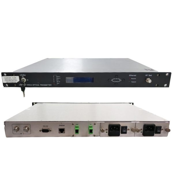 Quality External Modulation 1550nm Optical Transmitter With Ortel AOI Laser Easy To Operate for sale
