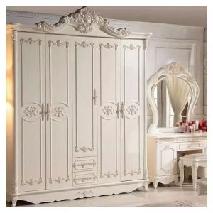 NO Folded and Convertible MDF Bedroom Wall Wardrobe Design for Compact Living