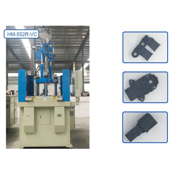 Easy Operate Plastic Injection Moulding Machine Vertical Type With Rotating