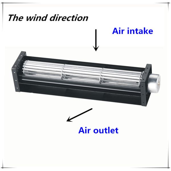 Curtain wind 220V 190mm tangential fan sleeve bearing type with low noise