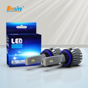 Wholesale Fanless Super Bright Led Headlights H11 12V 4800LM Etclite I7FL from china suppliers
