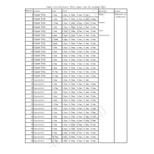 OEM Ribbon Electrical Wire 1.3 * 0.4 Mm White Coppe Wei Ting Brand