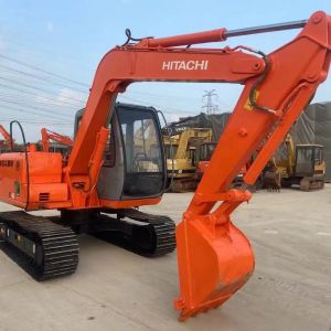 0.2m3 Second Hand EX 60 Excavator 6T Working Hours 0-2000