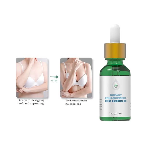 30ML Multifunctional Compound Oil Chest Enlarge Essential Oil Massage Transparen