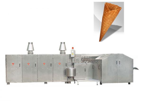 Quality CE Approved Industrial Stainless Steel Food Production Machines For Ice Cream Cone for sale