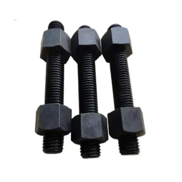 Quality 1/2" Threaded Stud Bolts And Nuts Metric Threaded Double End Rods High Strength for sale