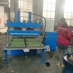 Automatic Hydraulic Crumb Rubber Tile Press 200mm Stroke 1080x1080