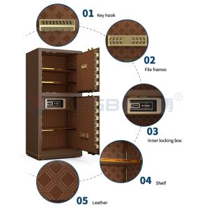 120kg Patented Bolts Dual Alarm Safe Box Electronic Lock YB/N7-150D