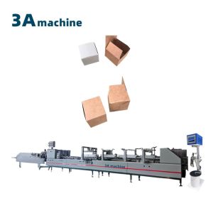 CQT 650JYG Pre-Folded Crash Lock Bottom Box Gluing Machine for High Volume