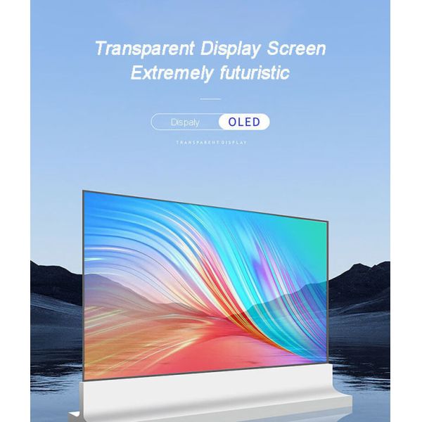 55 inch Interactive Touchscreen Transparent OLED Display For Retail And Business