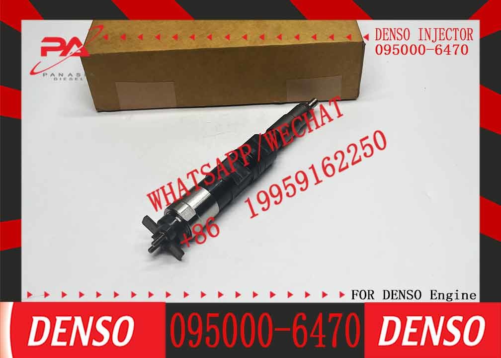 NEW Common Rail Fuel Injector 095000-6470 095000-6471 095000-6472 For John-Dee-re RE546777 6090T Excavator
