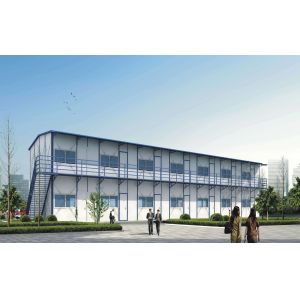 light steel structure workers house prefab labor house