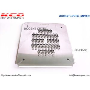 High Efficiency Fiber Optic Polishing Jig with IPC Structure and Independent