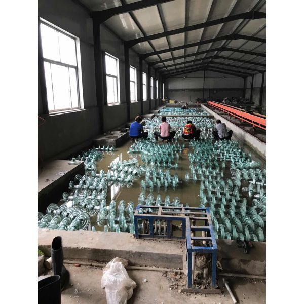 Toughened glass disc suspension insulator U50BSP for Uzbekistan