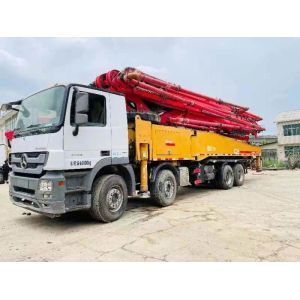 China 2019 Mobile Pipeline Cement Pump 56m Spare Parts Avaliable for Concrete Pump on sale
