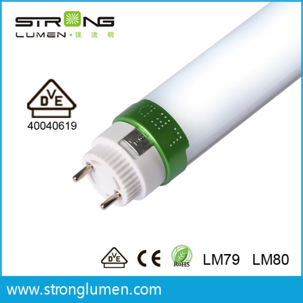 VDE Approval T8 LED Tube With Isolated Driver inside With Japan Rubycon Capacitor