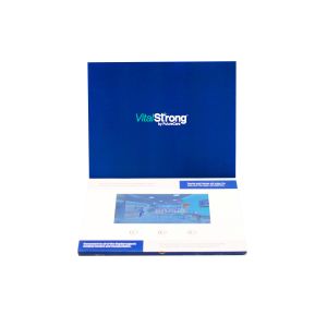 Electronic digital video folder brochure in printing with LCD Screen