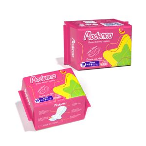 Feminine Non Woven Sanitary Pads 290mm Biodegradable Super Absorbency