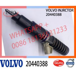 Excavator EC330 EC360B D12D Fuel Injector VOE20440388 20440388