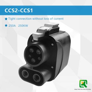 Electric Vehicle Car Charging Adapter CCS2 to CCS1 Interface Standard 250KW Fast
