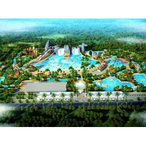 Wholesale Customizable Largest Scale Water Park Plan With Fiberglass Filtration System from china suppliers