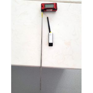 Wireless Communication Pt100 Probe Digital Thermometer with 316 Stainless Steel