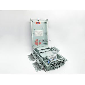 Pole Mounted IP65 Fiber Optic Splitter Box 16 out , Optical Distribution Box