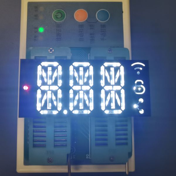 Quality New Production Technology Customized Ultra bright whiteTriple Digit 14 Segment Alphanumeric LED Display for sale