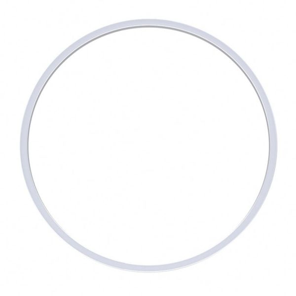 Industrial Circular LED Profile , Round LED Plastic Profile With Bending