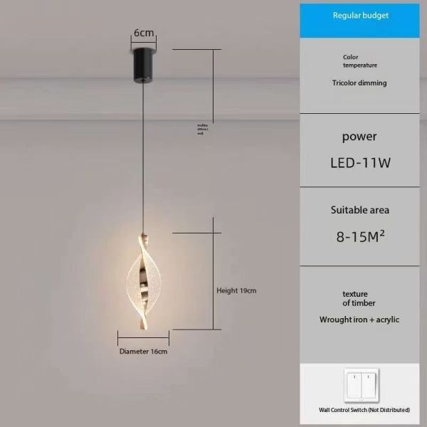 Lamp Sequence Bedroom Bedside Chandelier High End Light Luxury Chandelier Modern