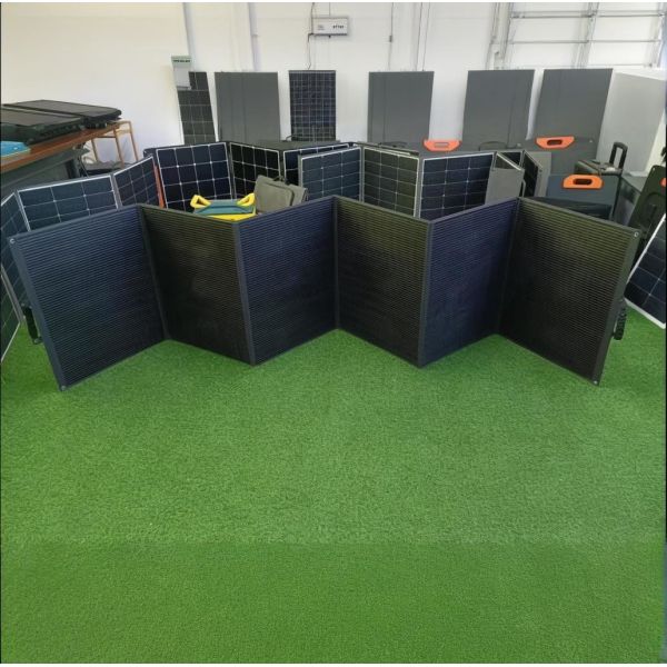 MC4 Cable ETFE Solar Panel 400W Waterproof 6 Fold With For RV And Off Grid for