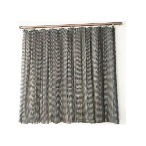 Chain Link Metal Mesh Curtain With Beautiful Color As Draper For Hotel