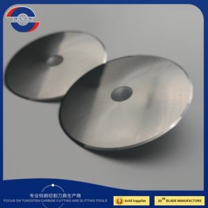 Buy cheap Silver Tungsten Carbide Circular Slitter Grinder Stone Blade from wholesalers